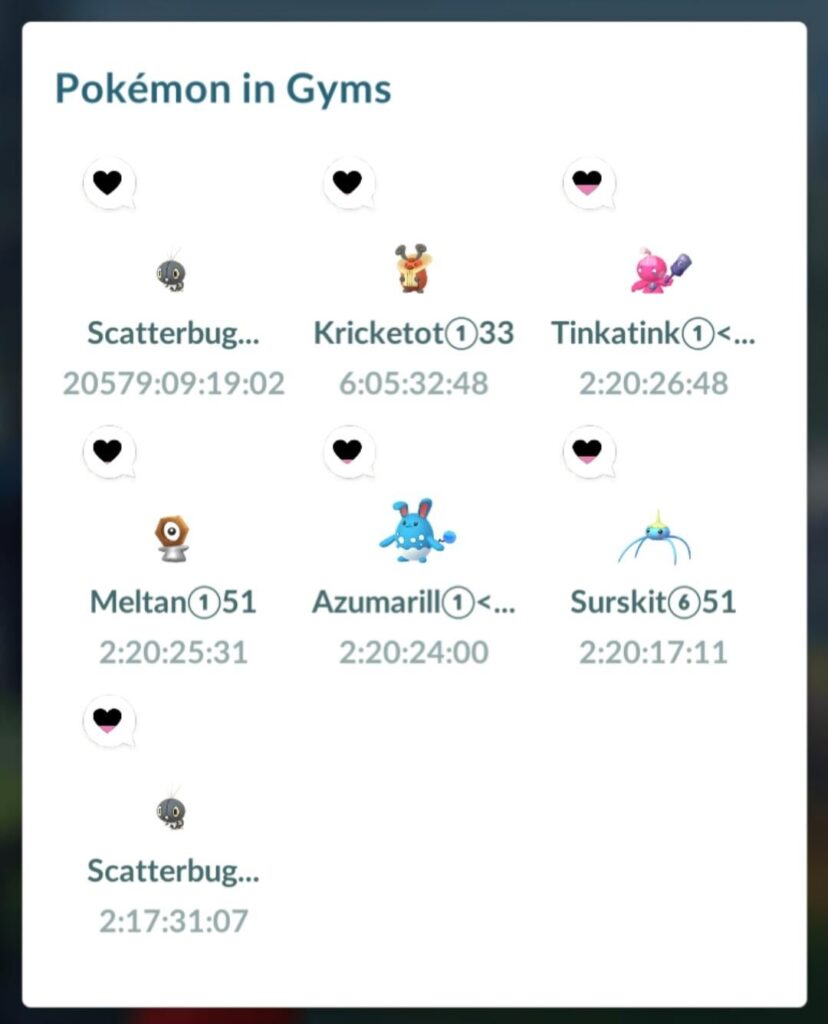 The Scatterbug's been defending this gym for a while