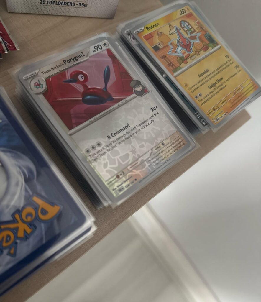 Holo cards bending