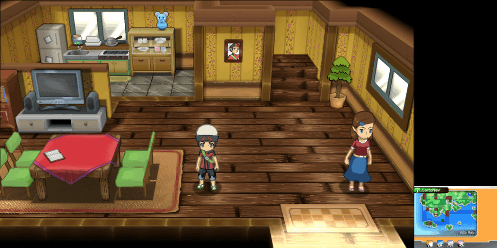 Pokemon ORAS in Ghibli Style Update!! Interiors and some NPCs (OC)