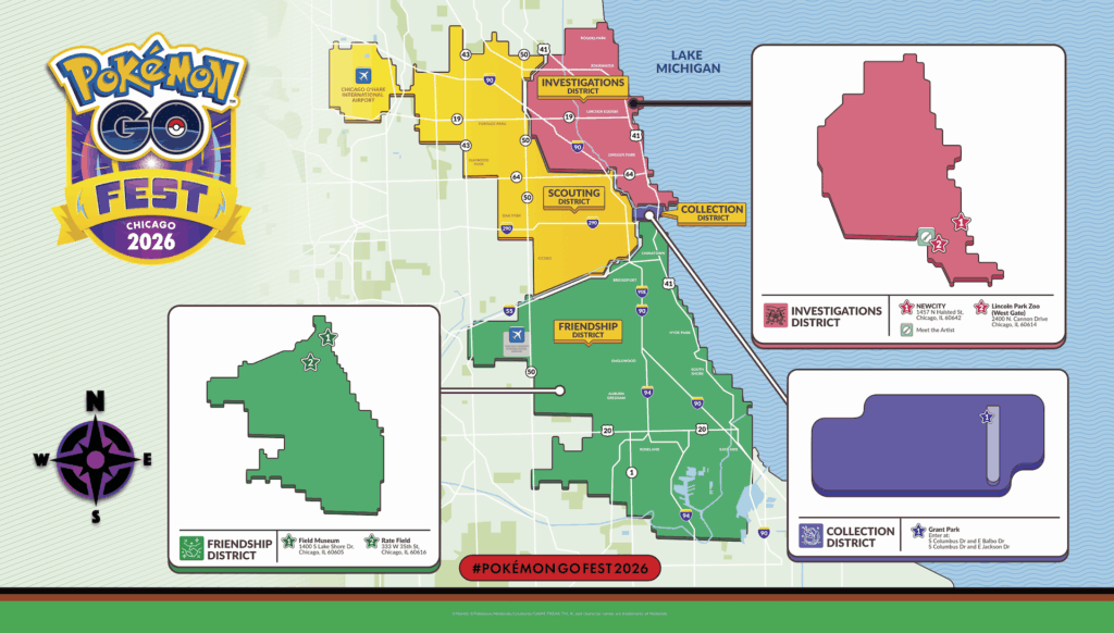 Chicago Citywide Gameplay Map