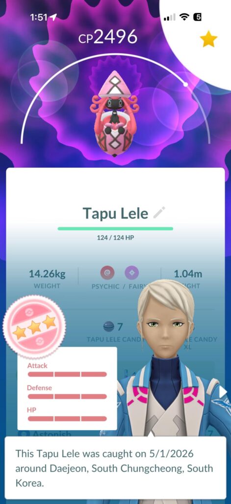 Did one Tupu Lele raid and got the hundo!