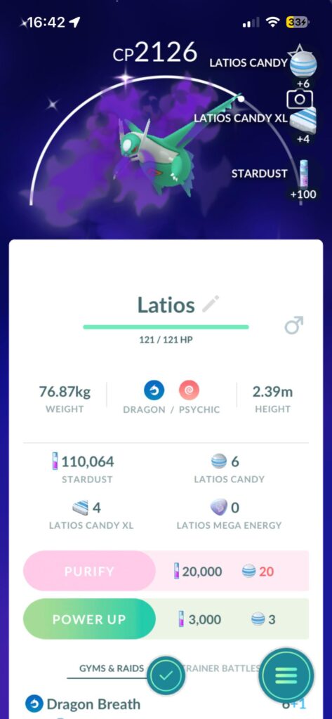 Omg guys one of my dream shinys