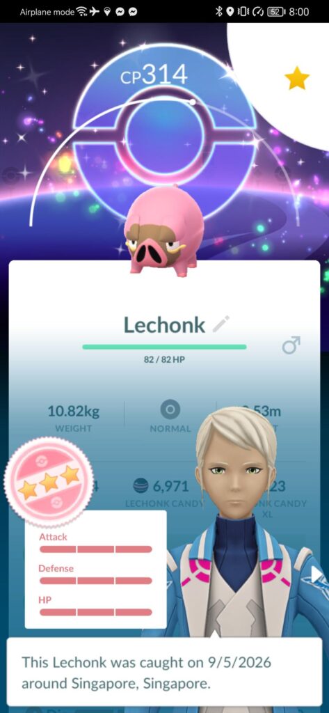 I won this community day