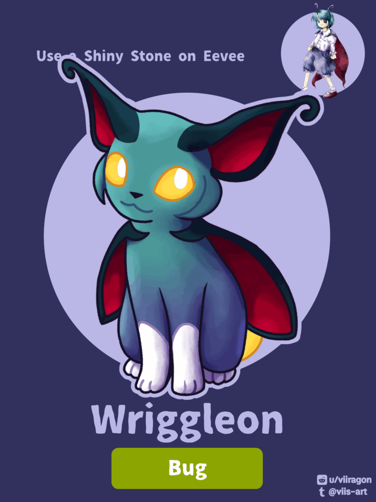 Wriggle Eeveelution (by me)