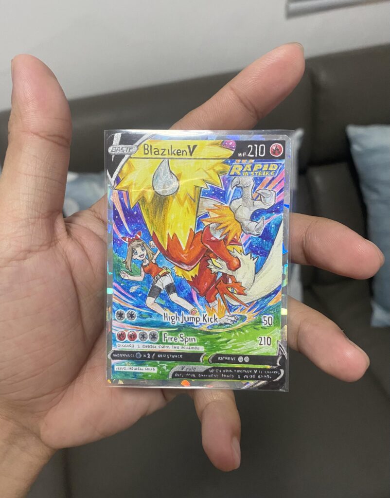 Its just a normal Pokemon card until you realize it wasn’t (OC)