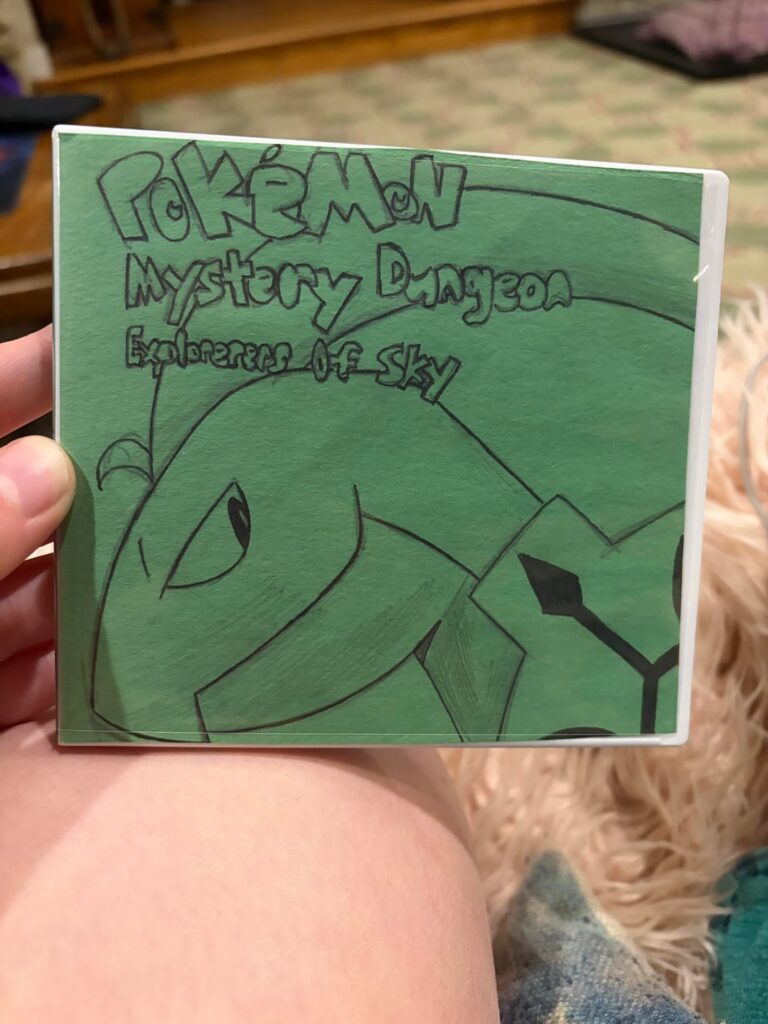 PKMN MD Explorers of Sky came without cover art, so I made custom art!