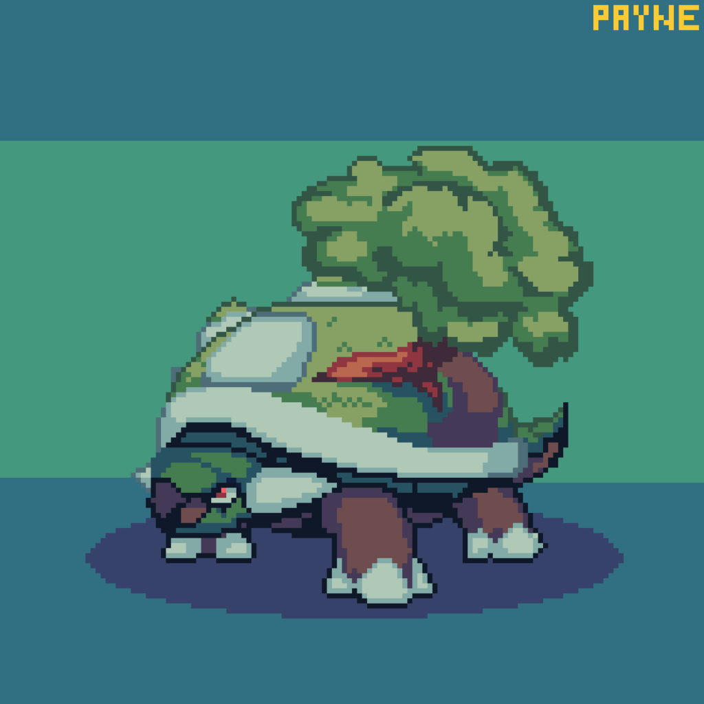Torterra , mb went a bit lazy on the animation on this one
