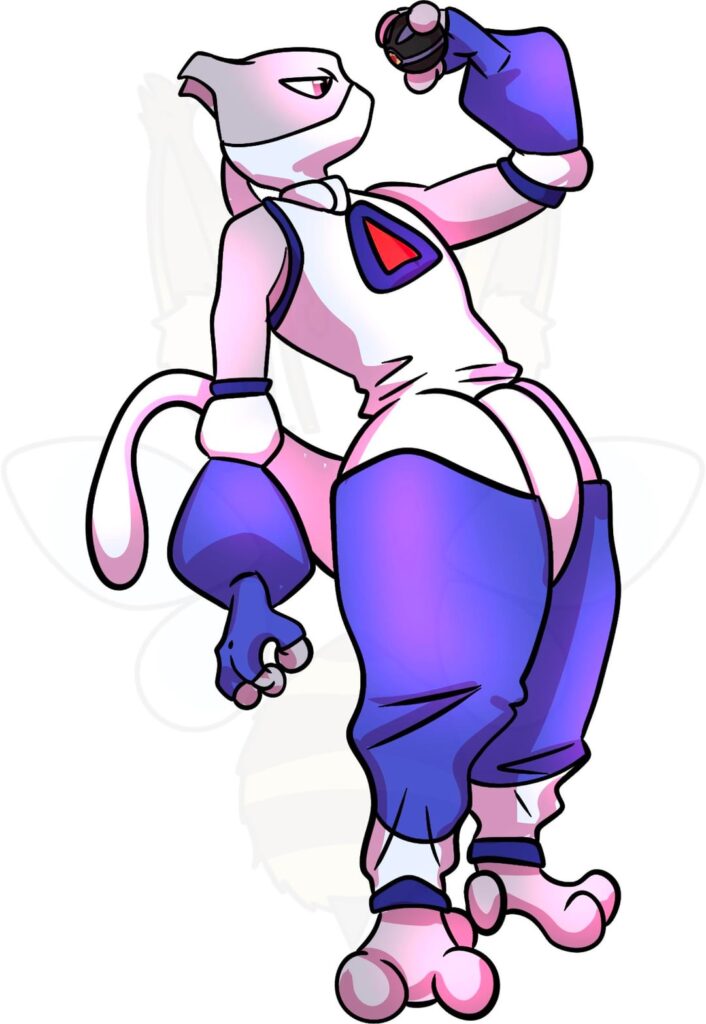 A world where mewtwo is the ultimate pokemon champion