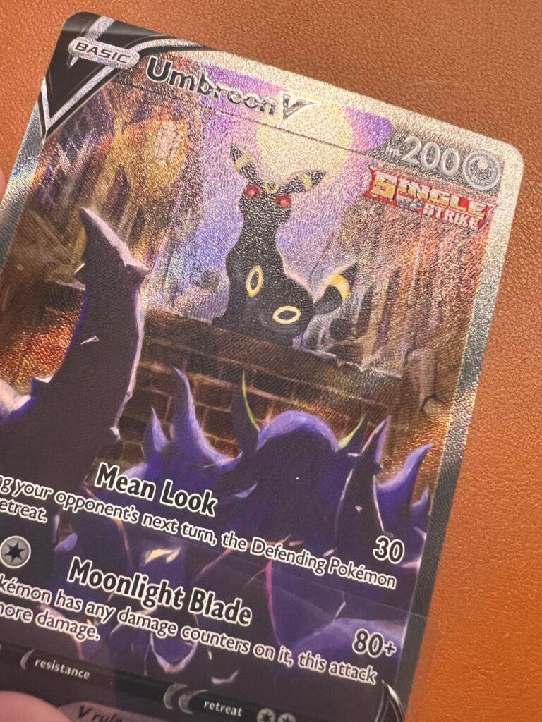 Umbreon V Alt Art Texture