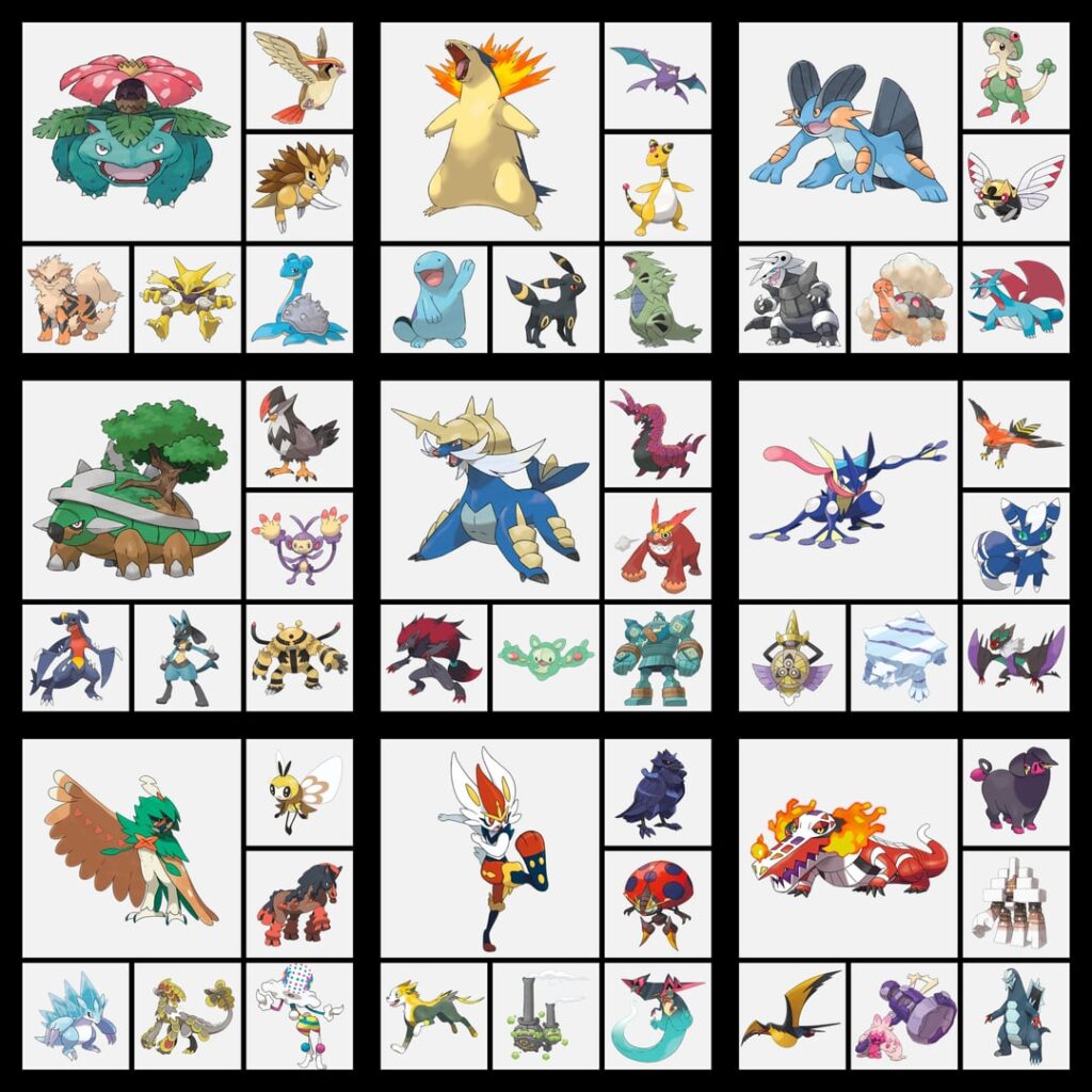 Rate my teams for every main series region and dlcs. I'd love to see your teams too.