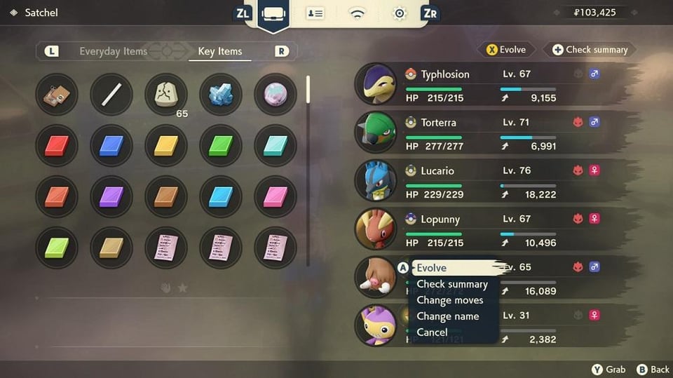 It's incredibly annoying they didn't put the Legends evolving QOL in SV