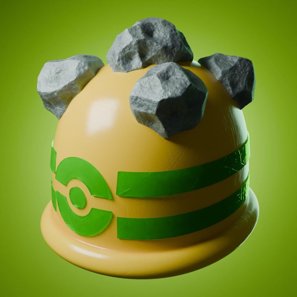 Rocky helmet from the games 3d model by me