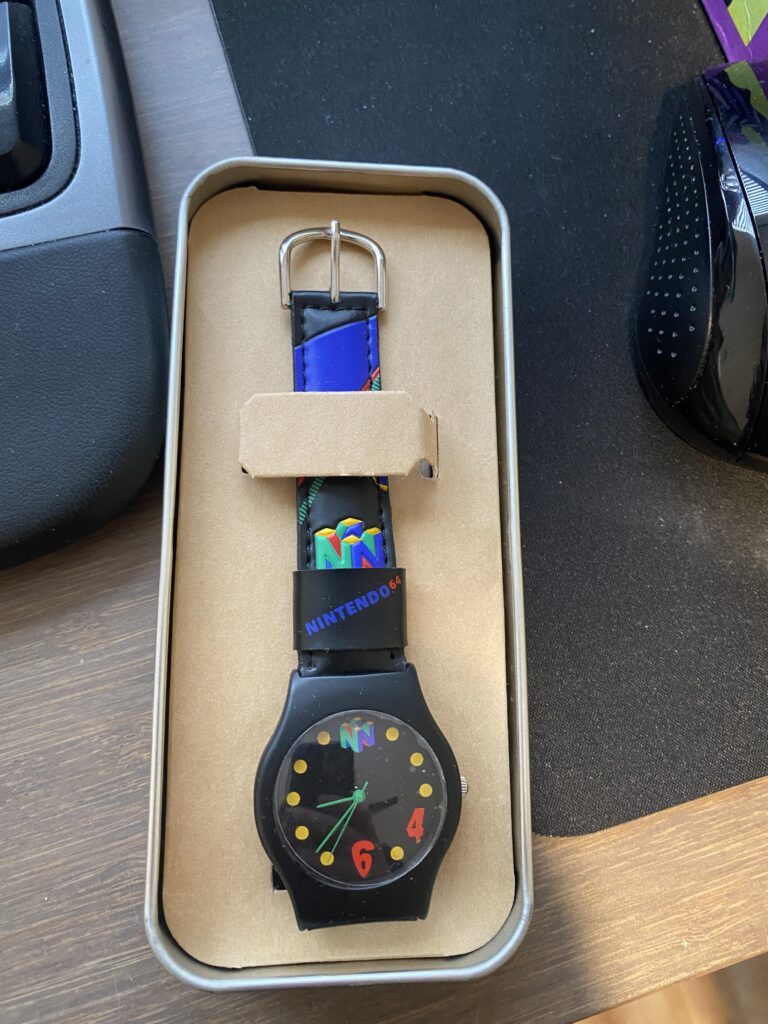 1996 N64 Wrist Watch from Nintendo Power