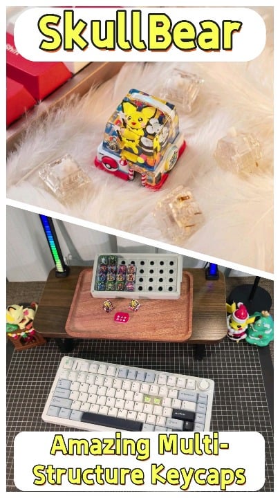 The pokemon artisan keycap