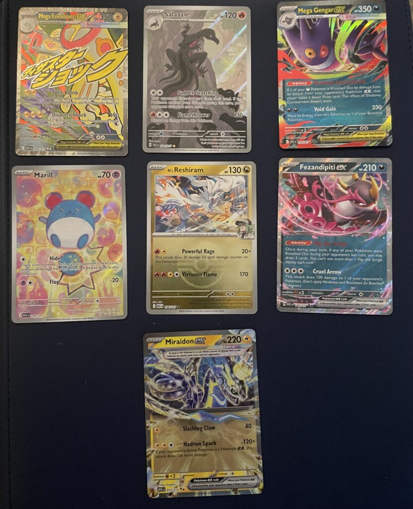 Opened two ascended heroes booster bundles. Here are my hits!