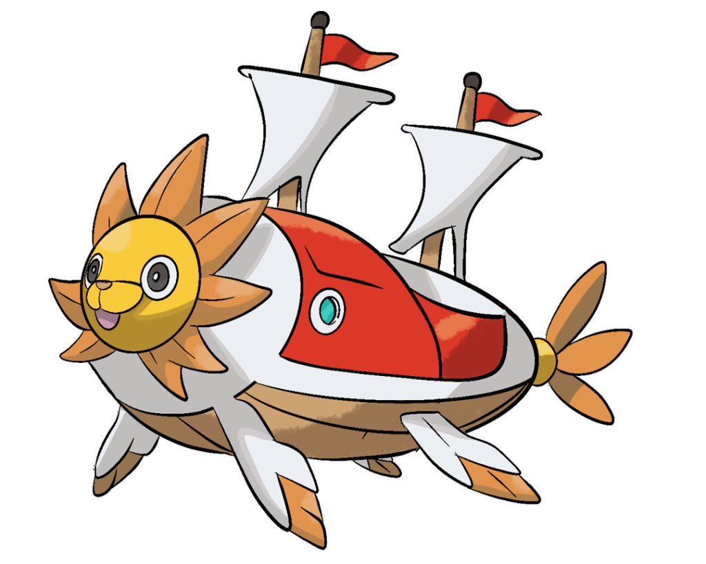 Thousand Sunny as a Pokémon