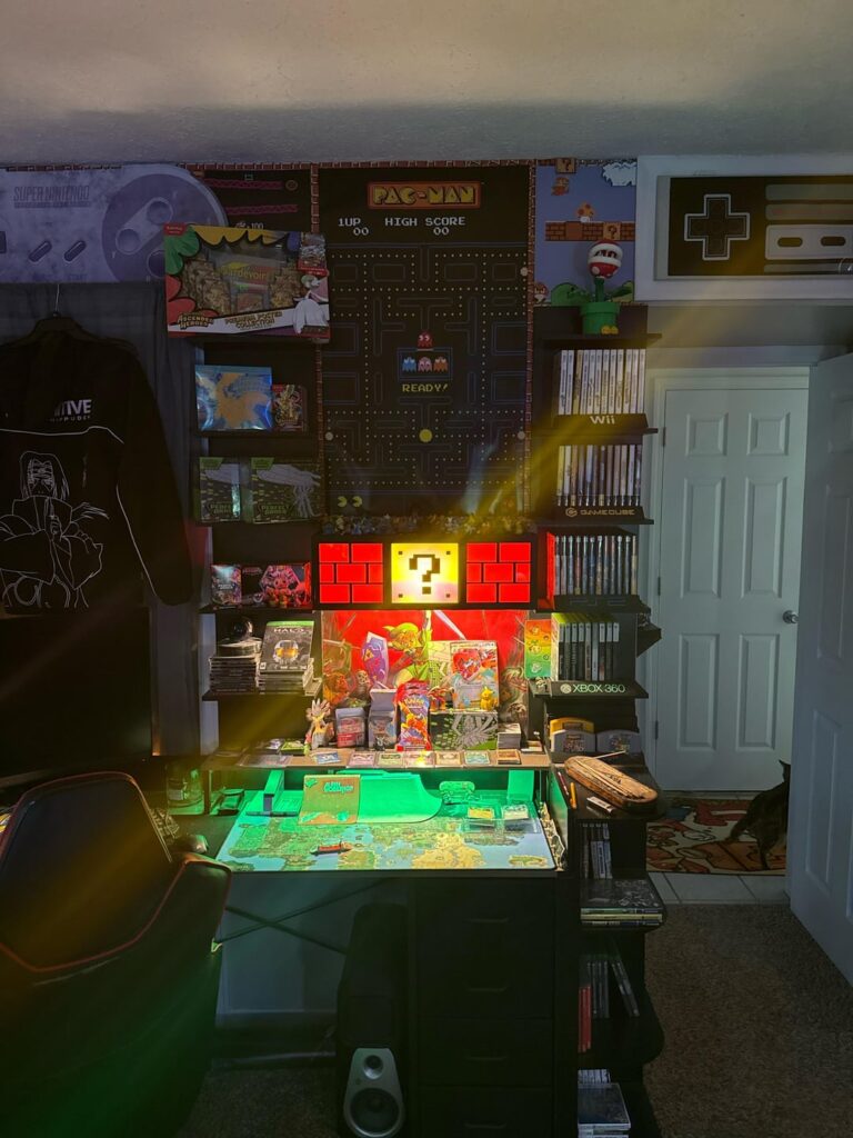 The collection wall