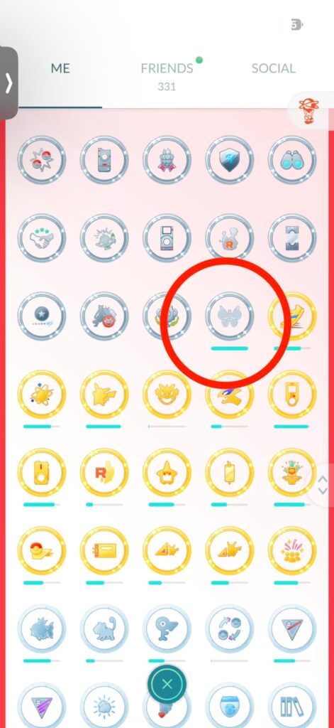 Do I have the platinum Vivillon medal?