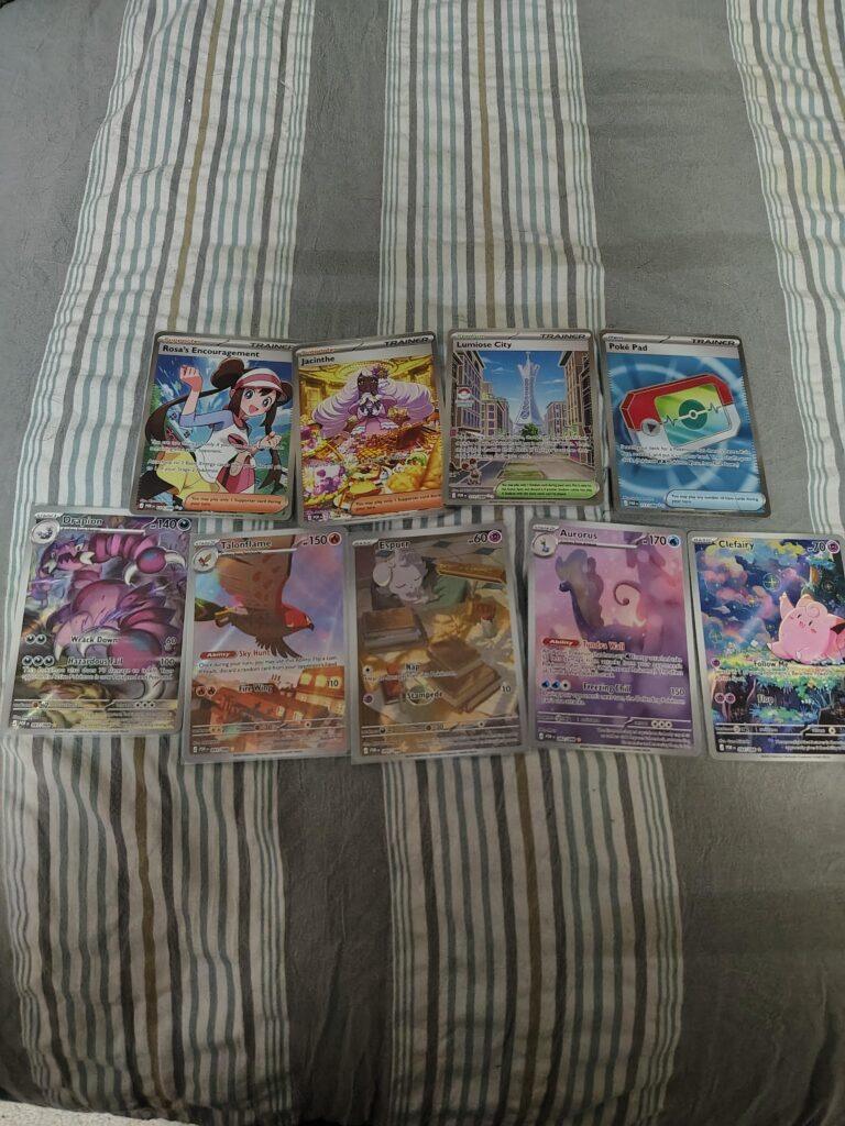 Just opened our first booster box with my kid, I think we did pretty good