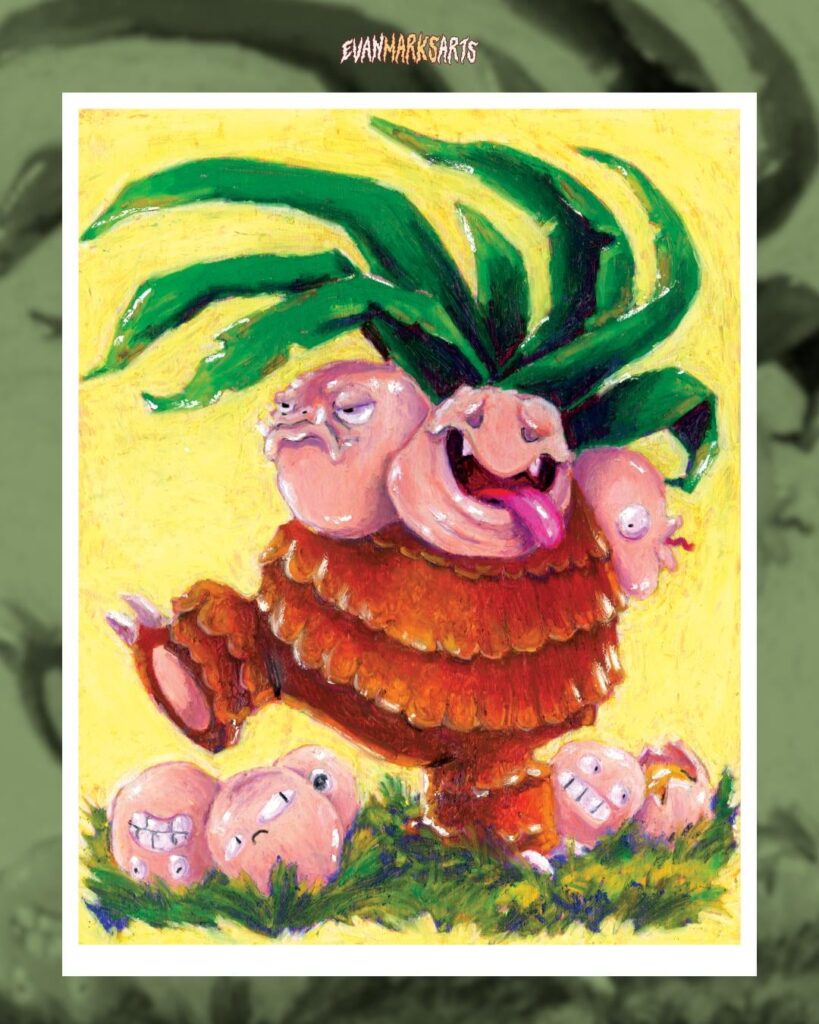 (OC) The wild Exeggutor attacks!