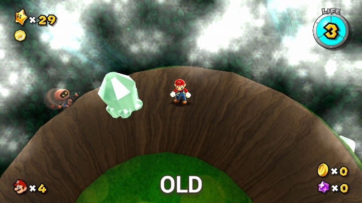 Mario Galaxy 2 (1.4.0 Update Tall Trunk Galaxy comparison video)