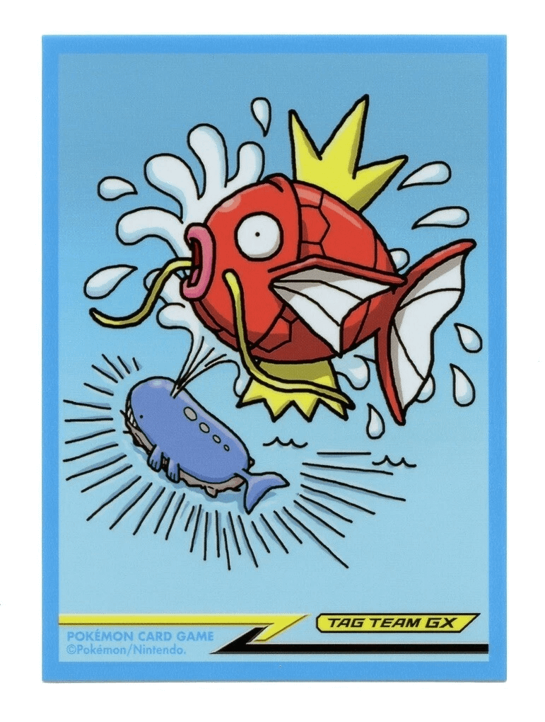 Turns out the full textless artwork for Magikarp & Wailord GX alt art is on a sleeve