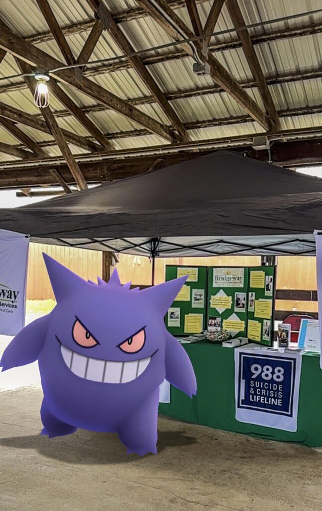 Gengar support Mental Health Awareness month!