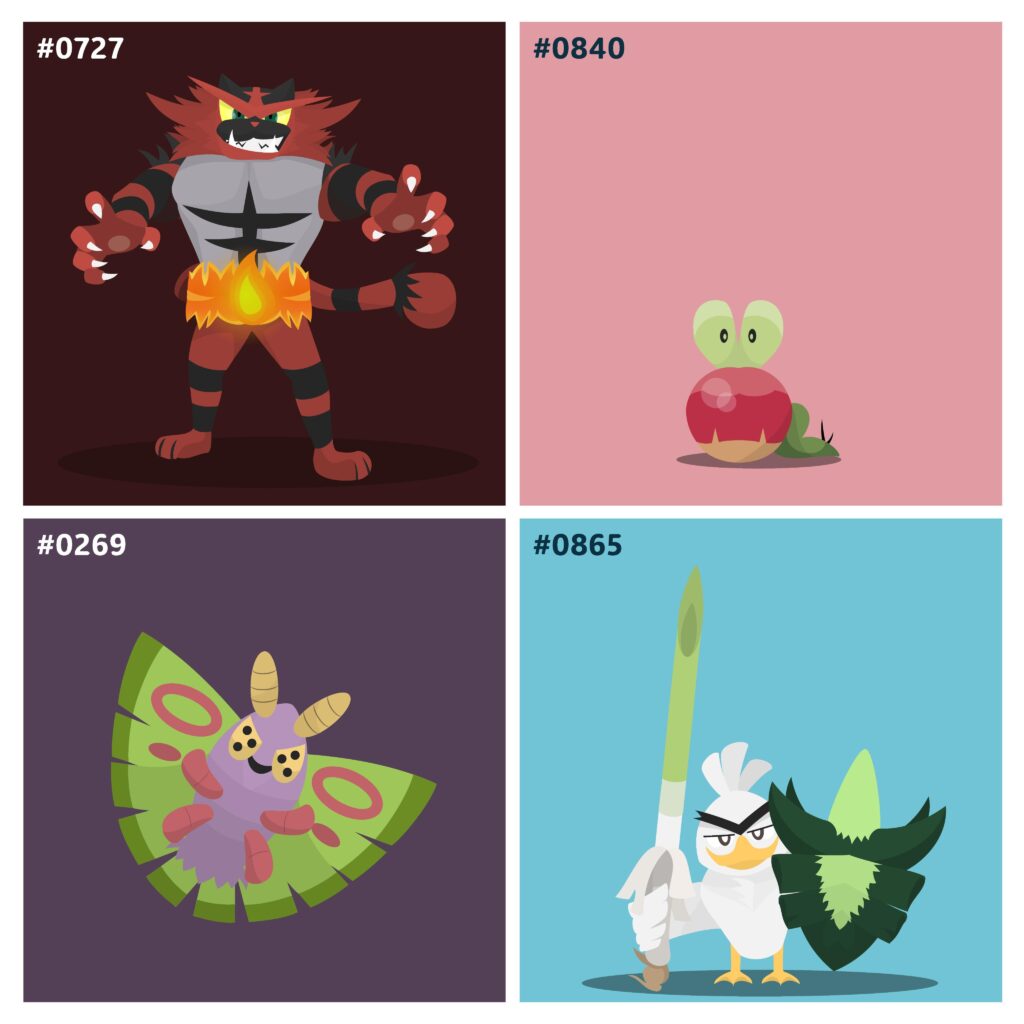 [OC] Ive made some more pokemon using only Powerpoint