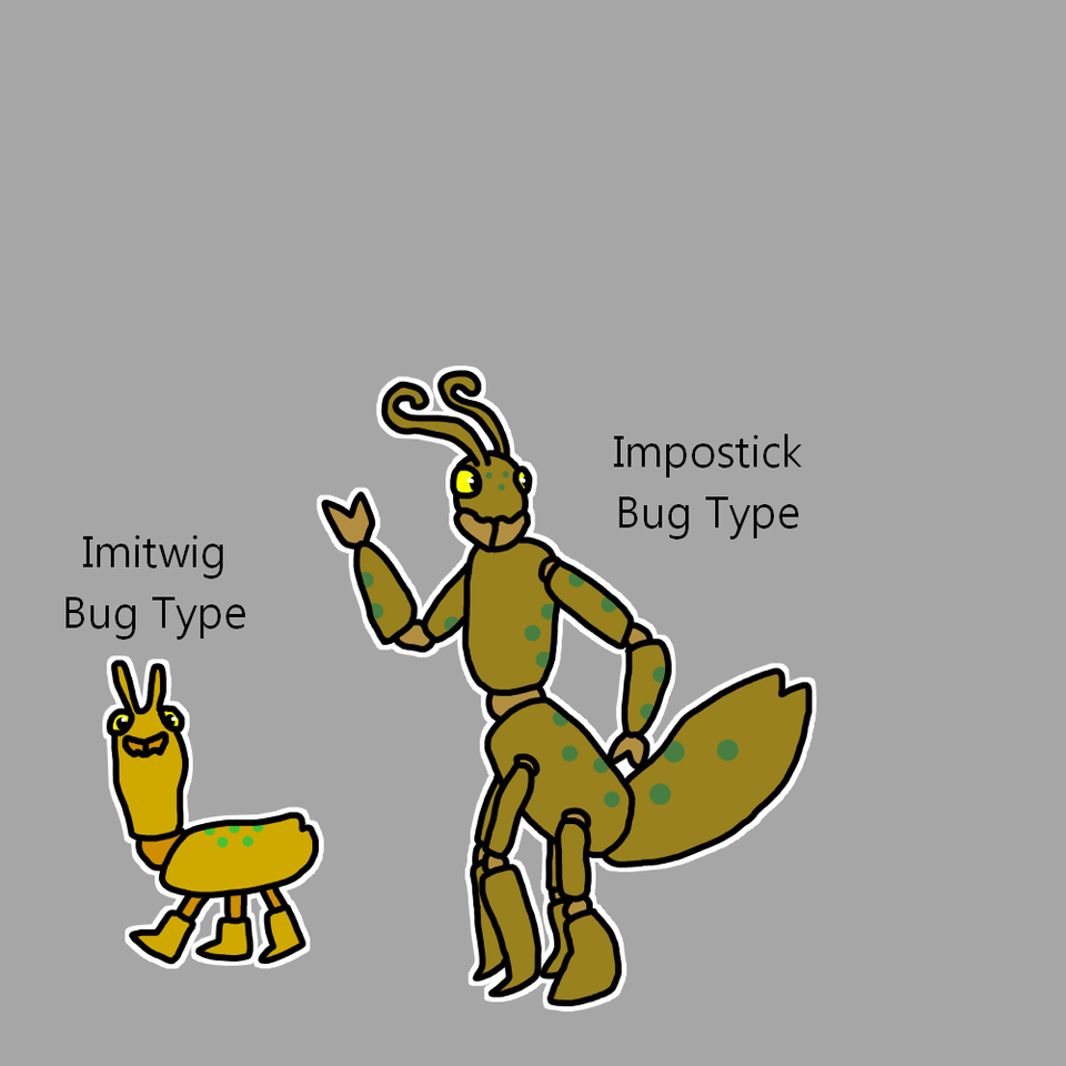 Imitwig and Impostick (plus Gigantimax form)