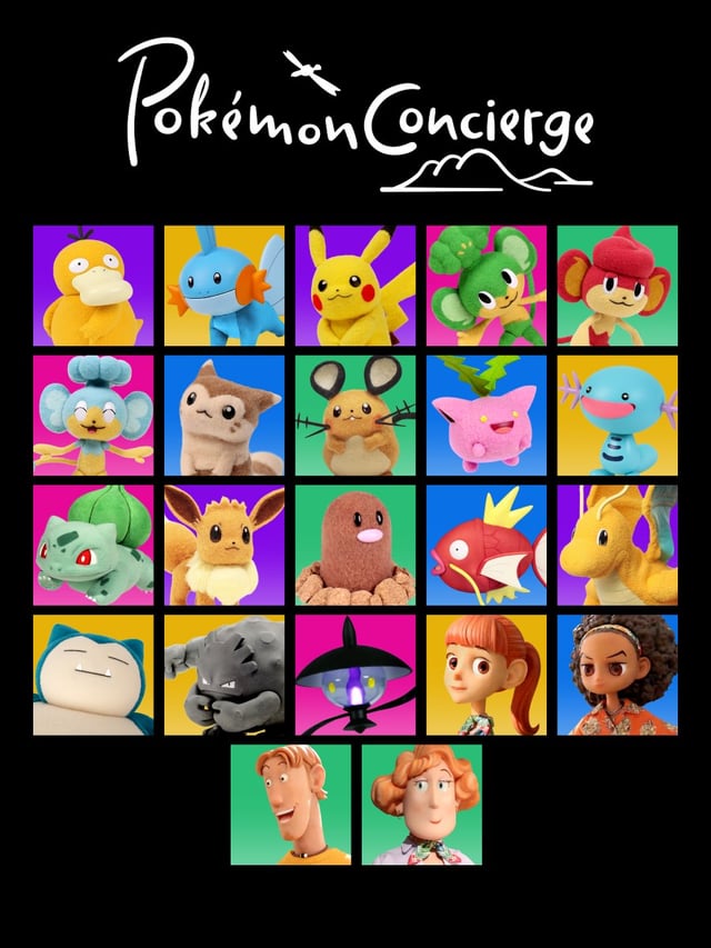 Looking for Pokemon Concierge Season 2 Netflix icons