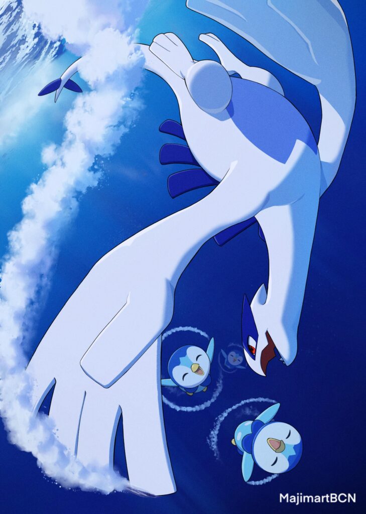 Lugia Fanart [OC]