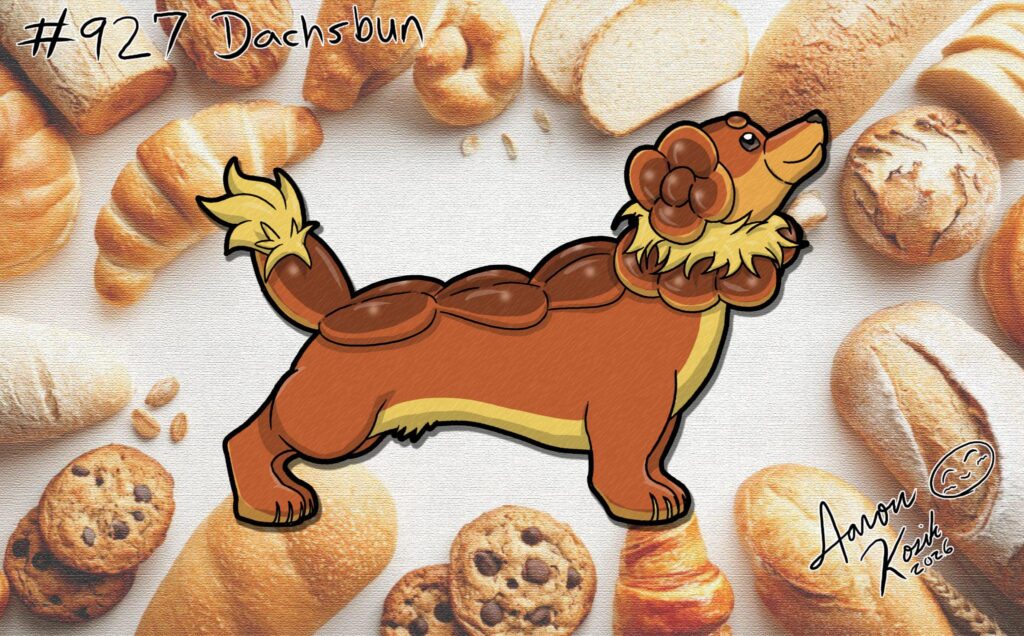Wife asked me to draw Dachsbun
