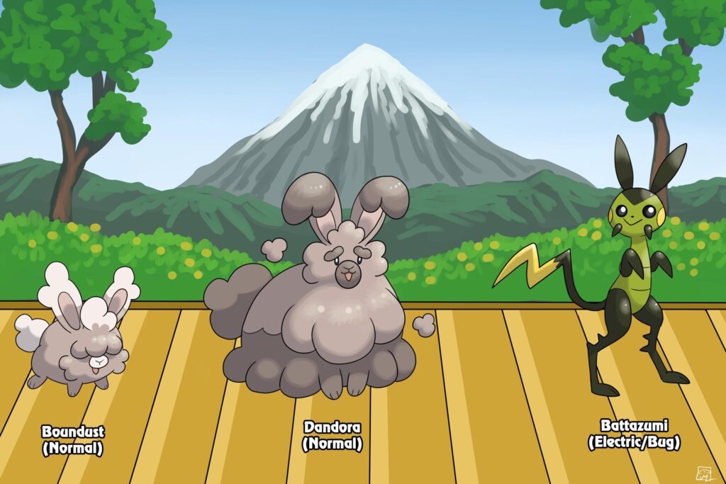 [Chugo Region] Early-Route (not) Rodents and Electric Mouse