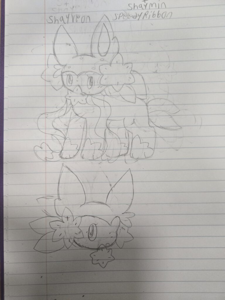 Shaymin + Sylveon!!
