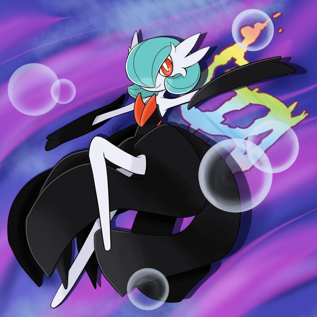 [OC] Magical girl/boy mega gardevoir!