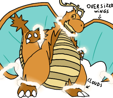 Could this be a gigantamax for dragonite?