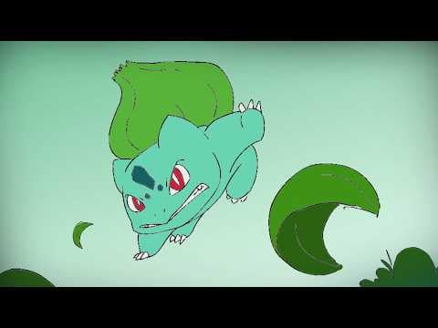 I'm making a 2D traditional animation of Bulbasaur