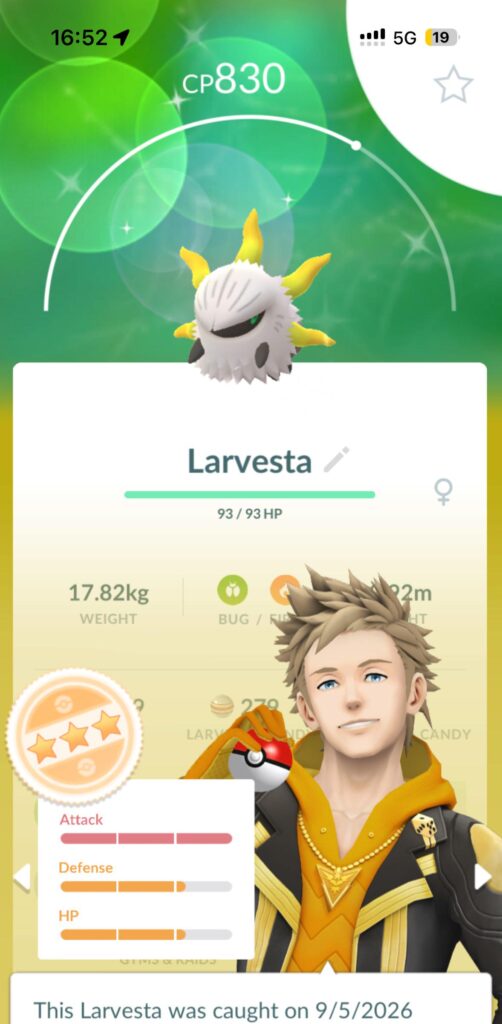 Unable to get a shiny Lechonk but got this instead