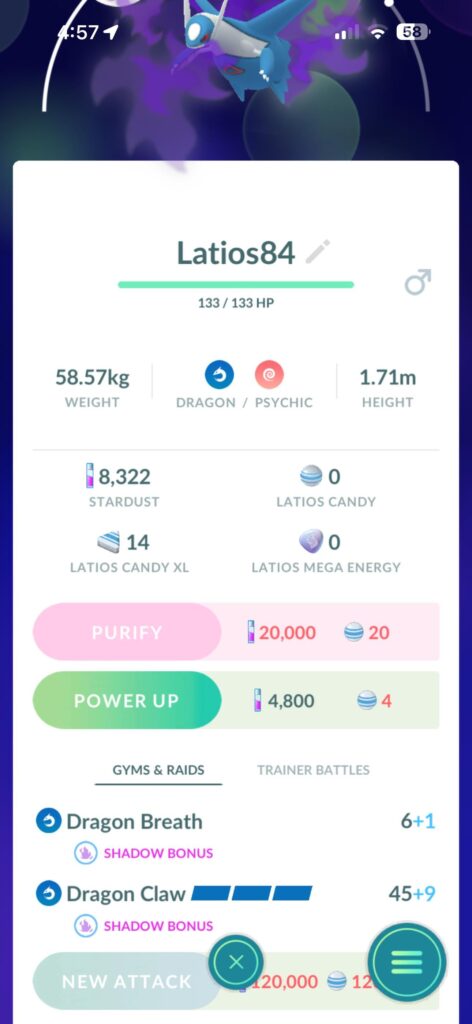 What’s the best moveset for shadow latios?