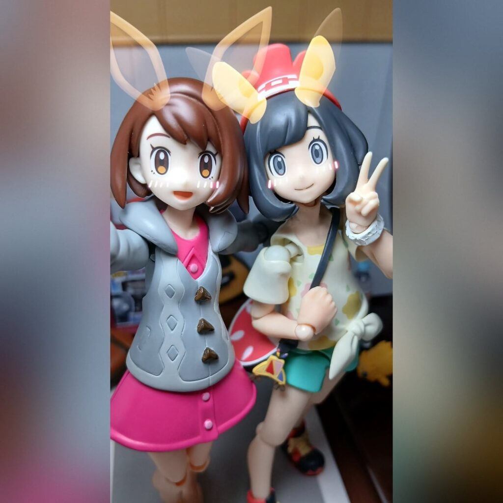 Played around with the Pokémon Figmas again!