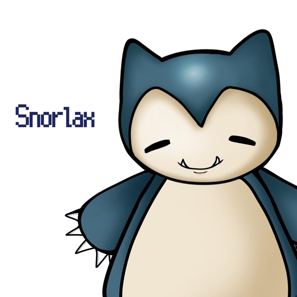 Snorlax art (OC)
