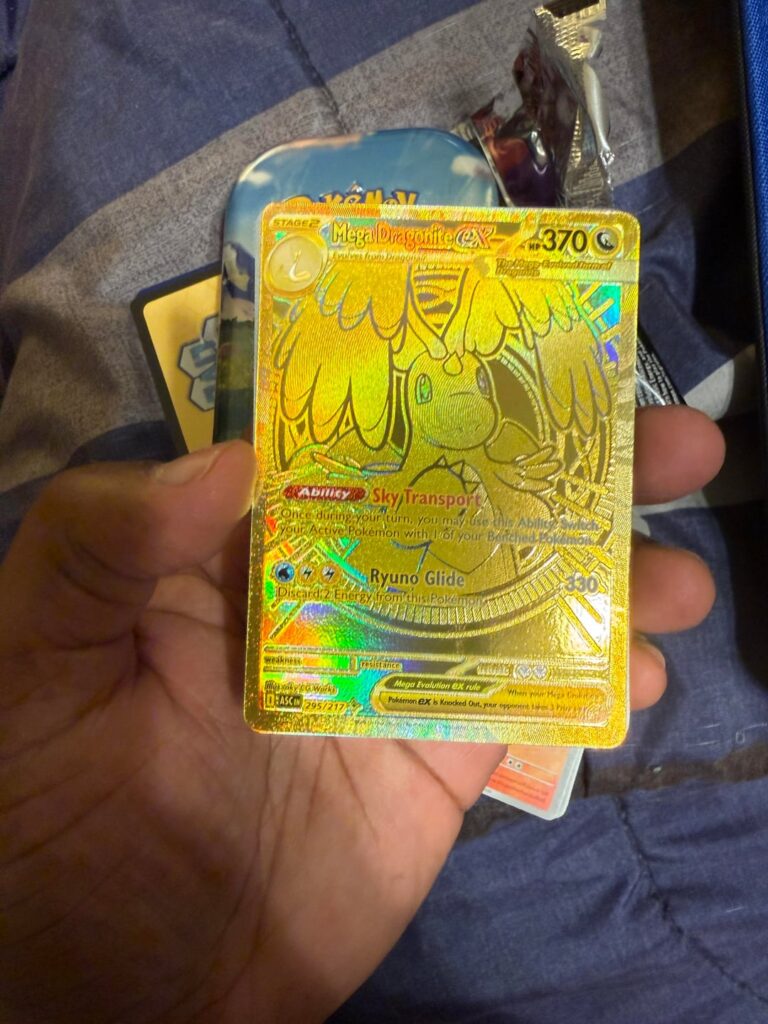 Pulled my First gold card