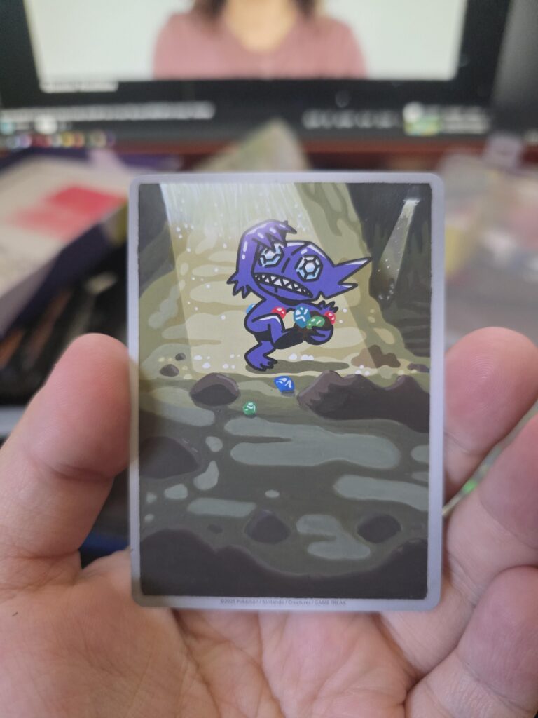 [OC] My newest card paint, Sableye!