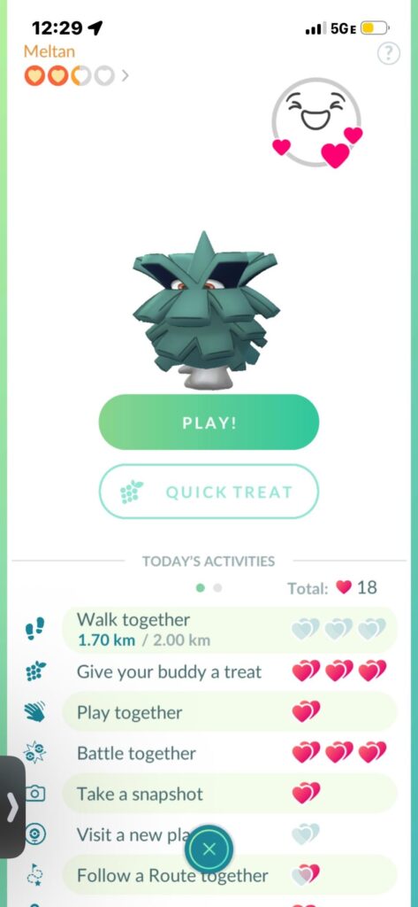 Meltan, why are you wearing a Pineco?