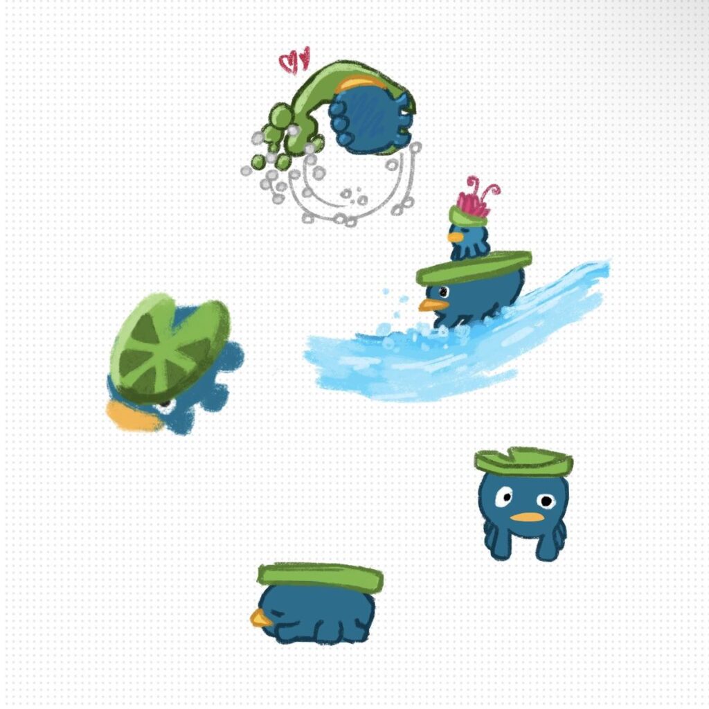 lotad doodles.. hehe