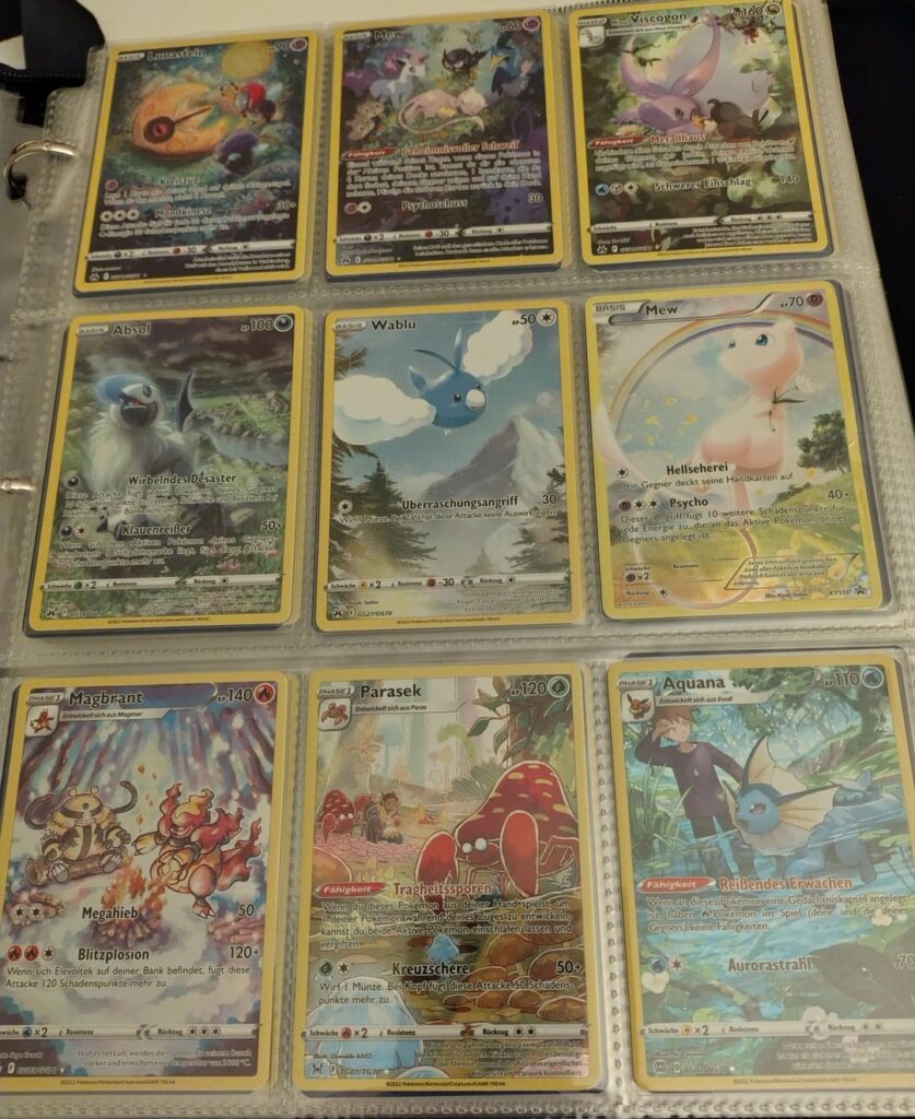 My favourite Binder Pages