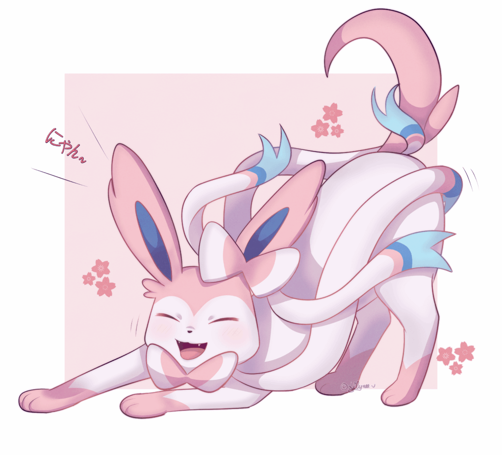 [OC] Stretching Sylveon