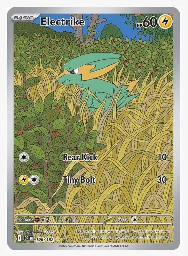 Pokemon cards that take place in wheat fields/yellow grass?