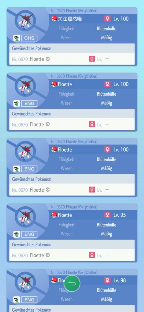 Why always Floette for Floette?