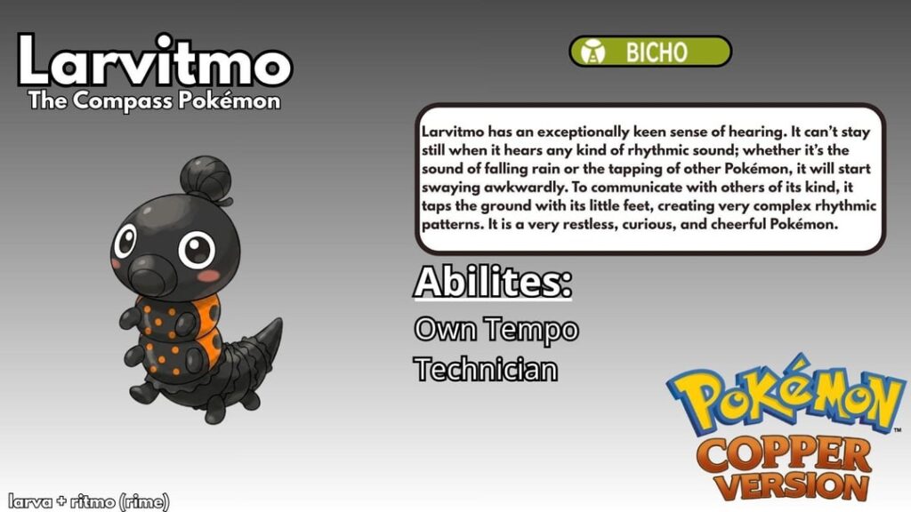 Regional bug fakemon based in spanish culture